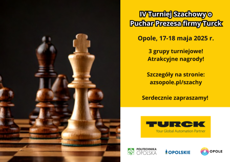 IV Turniej Szachowy o Puchar Prezesa firmy Turck (2) IV Turniej Szachowy o Puchar Prezesa firmy Turck (2)